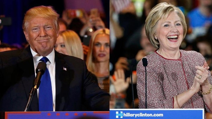 Primaires américaines: Trump et Clinton remportent les primaires à New York  - ảnh 1